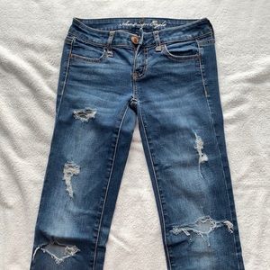 american eagle blue jeans